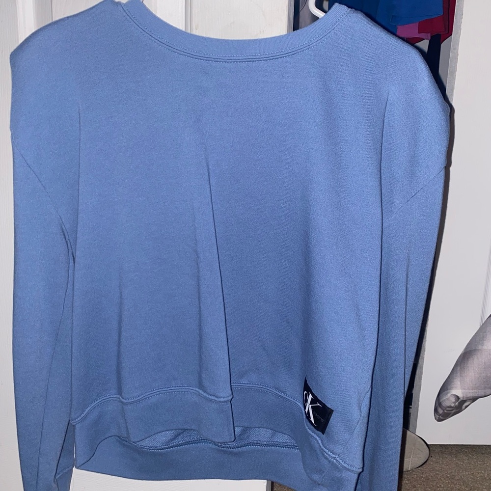 Calvin Klein blue shirt